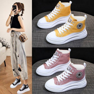 Korean Style Student Canvas Shoes Women All-match