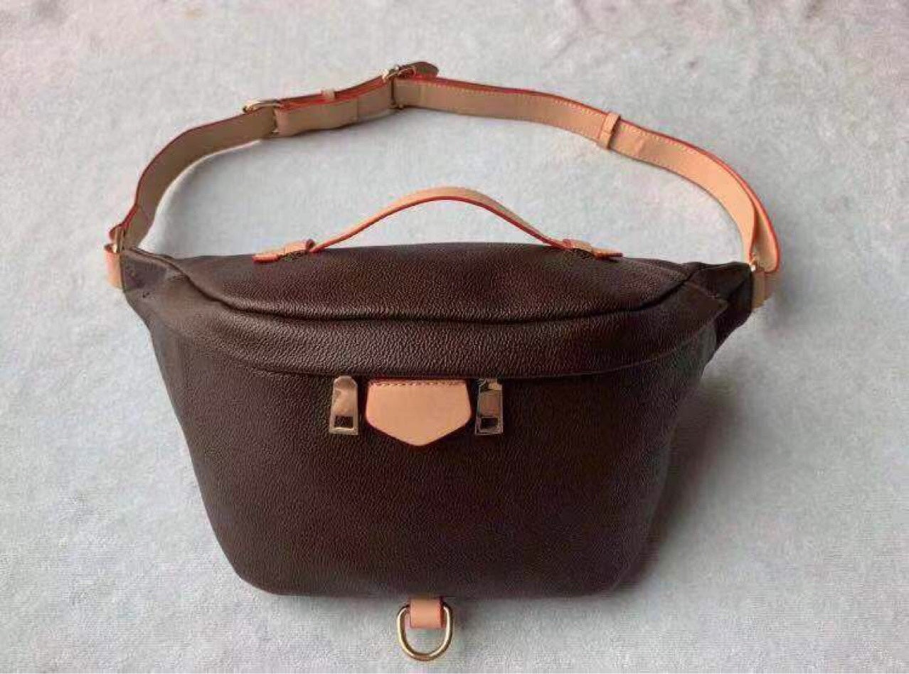 Newest Stlye Famous Bumbag Cross Body fashion Shoulder Bag brown Waist Bags Bum Unisex Waist Bags