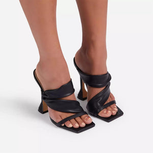Summer New Heels Plus Size Women'S Fish Mouth Stiletto Sandals