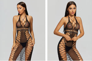 Sexy Lingerie Erotic Hot Women Bodystocking Bodysuits  Crotch Tights Transparent Body Stockings Sex Clothes Mesh Underwear