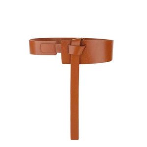 Women's leather belt