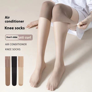 Spring And Summer Thin Air Conditioning Kneelet Socks Stockings Women's Anti-snagging Durable