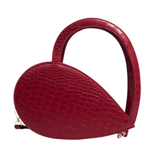 Love Hollow Shape Handbags One-shoulder