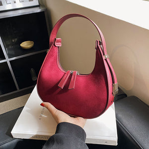 Fashion High-grade Matte French Minority Handbags Women