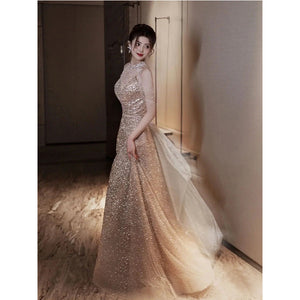 Women's Fashion Wedding Dress Evening Gown