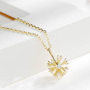 Fashion Personality Dandelion Necklace For Women