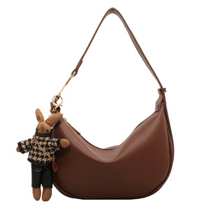 Women's Solid Color Fashion Trendy Handbags