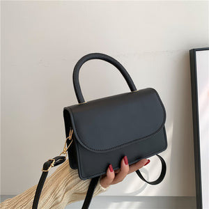 Versatile Casual Flip Simple Shoulder Handbag