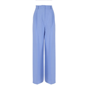 Summer European And Beautiful Wide-leg Pants Loose High Waist Drape Comfort