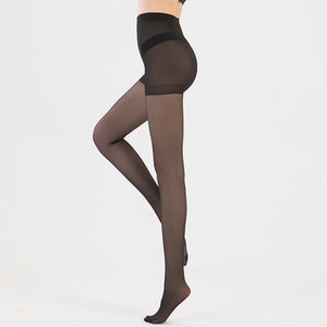 Reinforce And Add Fertilizer To Increase Summer Anti-hook Black Silk Stockings