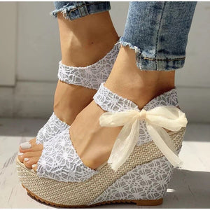 Women's Fashion Wedge Fish Mouth Sandals