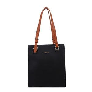 Korean version of the textured official document tote handbags