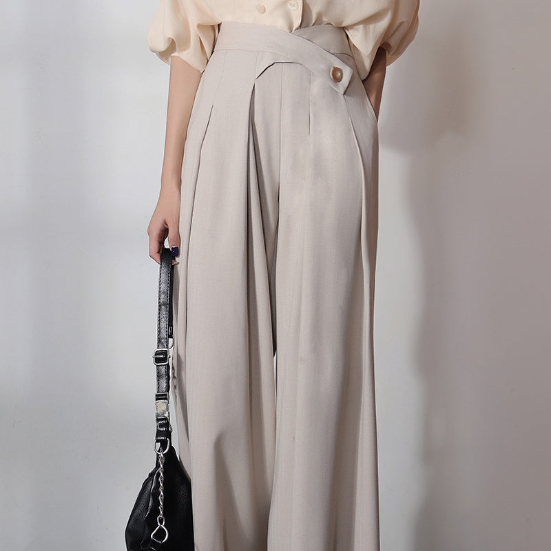 High-quality wide-leg pants