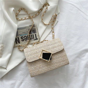 Handbags New Straw Woven Bag Women's Trendy Fashion Ladies Shoulder Bag