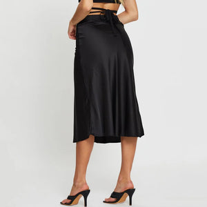 Women's Zipper Skirt Fashion Simple Lace