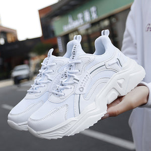 Spring And Summer Casual Thick-soled Sports Shoes Net Red Trendy Shoes White Shoes Women