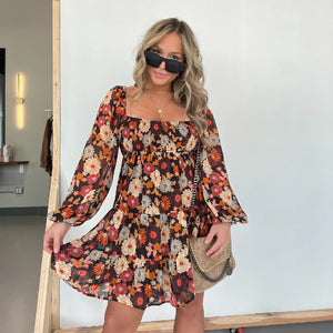 Fashionable Off-neck Casual Dress For Women