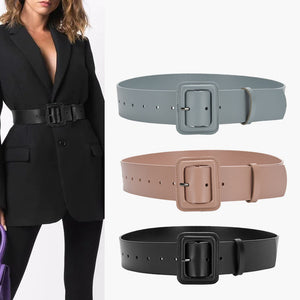 Coat Wide Waistband Women Wear Fashion Belt Waist Sweater Suit Sweater Decoration Dress Skirt