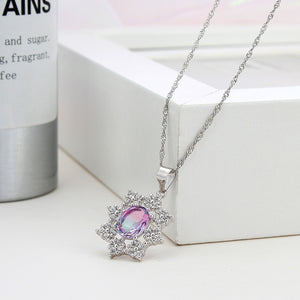 Fashion Personality Sterling Silver Necklace For Women