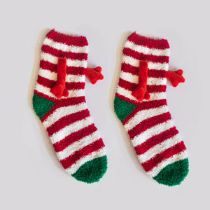 Fashion Simple Magnetic Christmas Socks For Men And Women