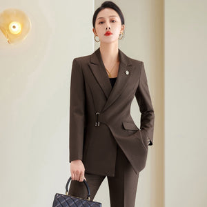 Business Suit Women's Work Clothes Senior Sentong Qin Formal Wear Autumn