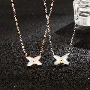 S925 Sterling Silver Cross Necklace For Women